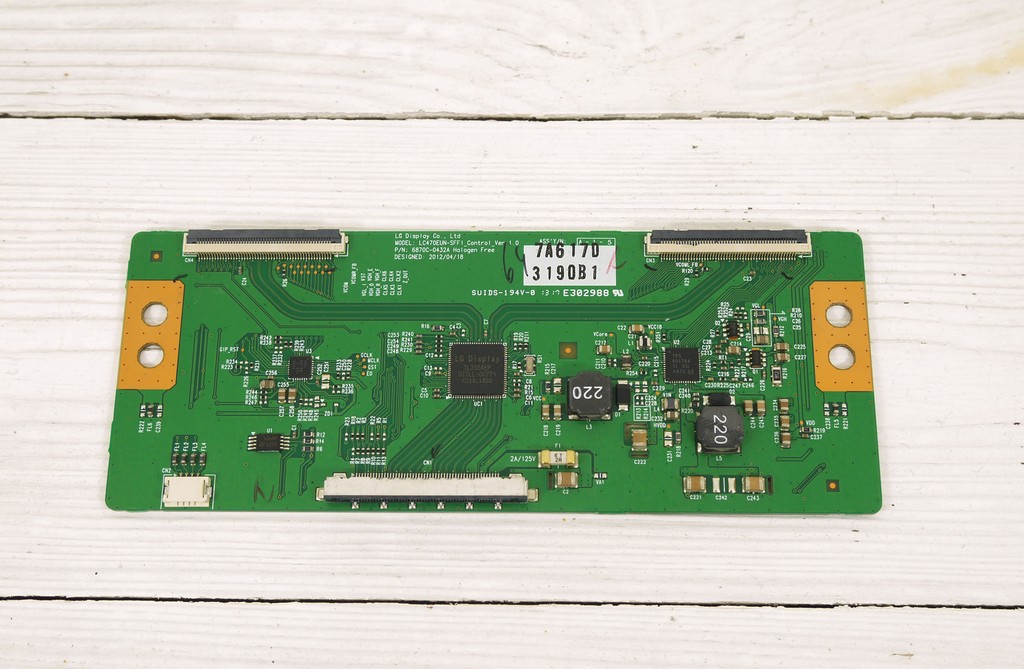 T-СON плата LC470EUN-SFF1 для телевизора LG 32LA644V, б/у