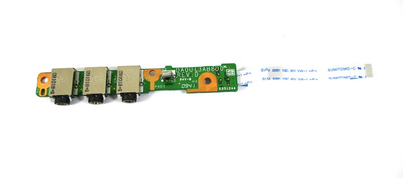 Плата Audio для HP Pavilion DV6-1000, DV6-1316er (DAUT3AB8D0)