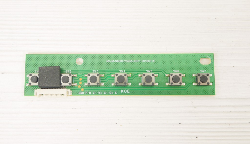 Плата управления для телевизора DEXP F55D8000K (5GJM-N06KEY3255-XR01), б/у